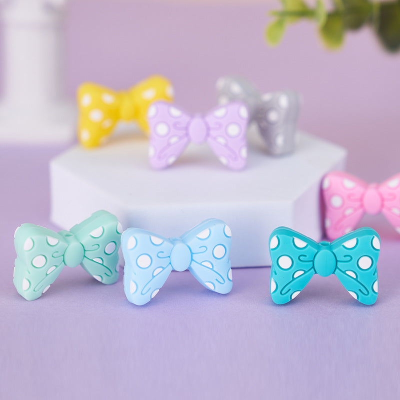 BOWS DE Dientes de muelle de dientes de muelle de arco de silicona de 10pcs de pino